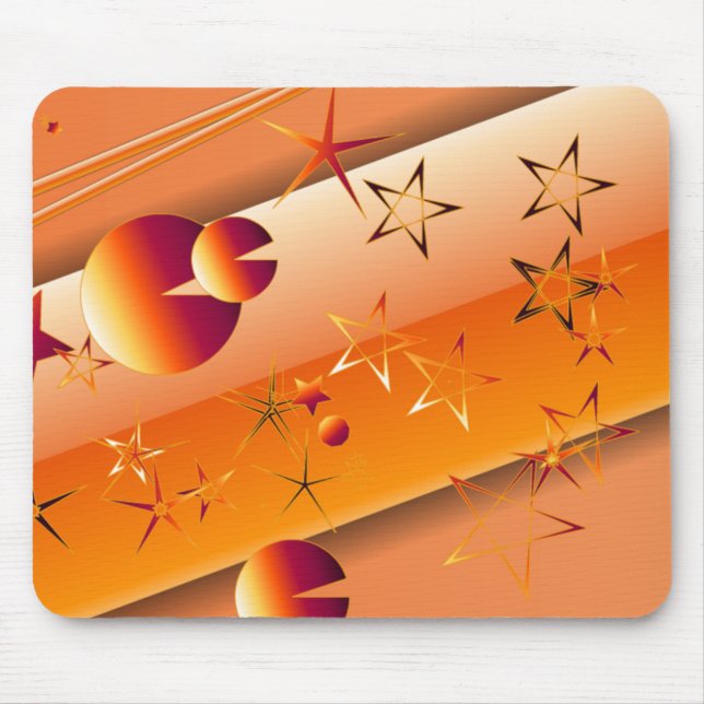 Orangesterns-Mauspad Mousepad (Vorne)