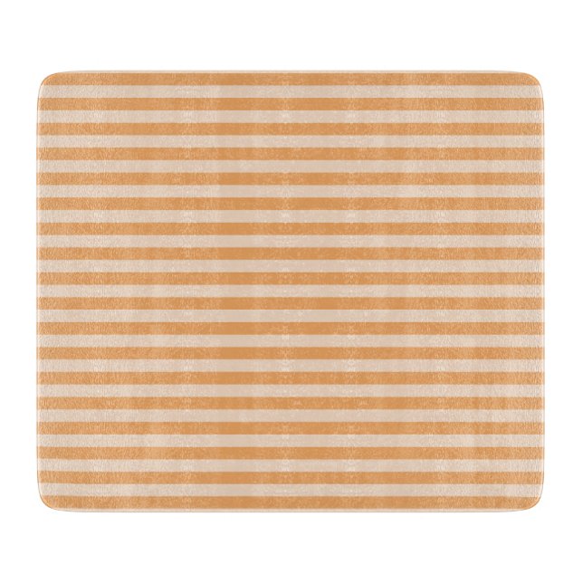 Orangestripe Schneidebrett (Vorderseite)