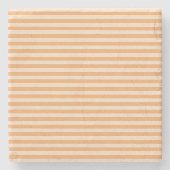Orangestripe Steinuntersetzer (Vorderseite)