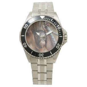 OrangUtan 002 Armbanduhr