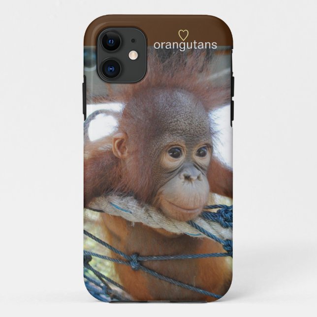 Orangutan Baby Doris Case-Mate iPhone Hülle (Rückseite)