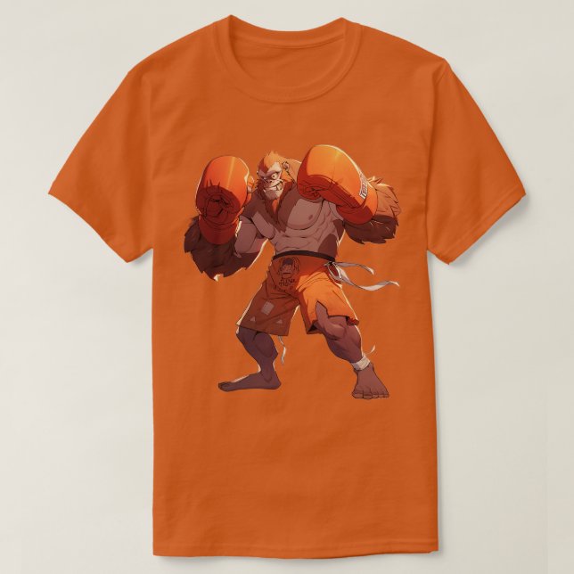 Orangutan Boxer T-Shirt (Design vorne)