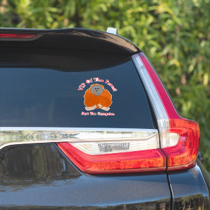 Orangutan Design Personalisiert Aufkleber