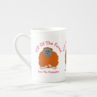Orangutan Design Personalisiert Prozellantasse