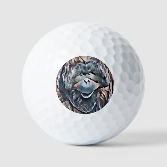 ORANGUTAN GOLFBALL (Vorderseite)