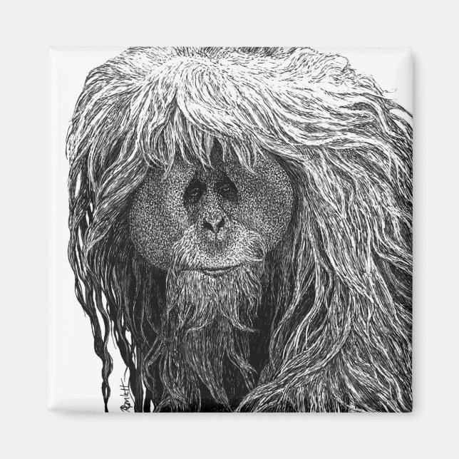 Orangutan Magnet (Vorne)
