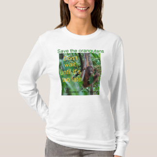 Orangutan-Natur Borneo T-Shirt