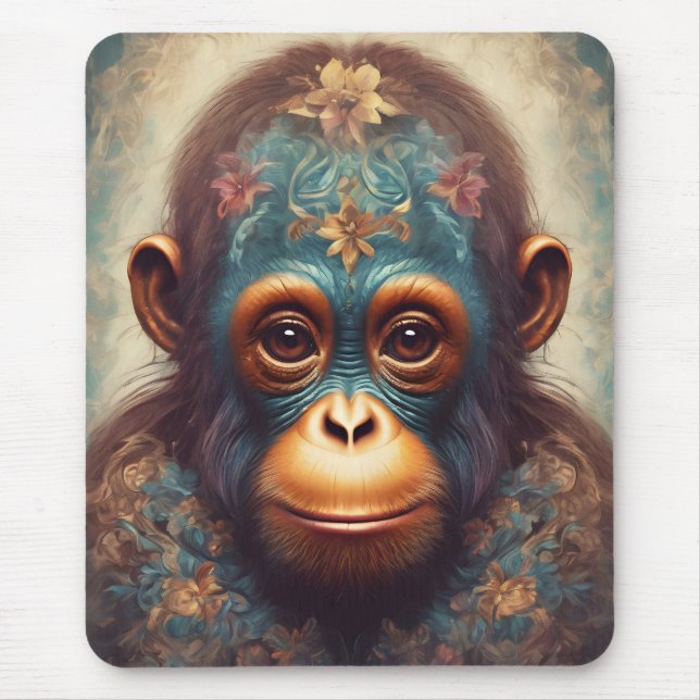 Orangutan no 2 mousepad (Vorne)