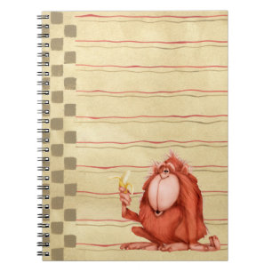 Orangutan - Notebook Notizblock