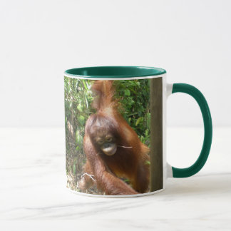 Orangutan Rette Große Affen Tasse