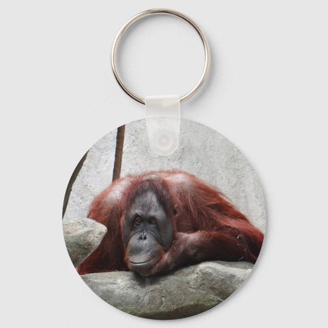 Orangutan Schlüsselanhänger (Vorderseite)