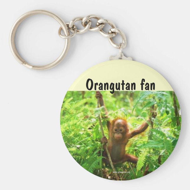 Orangutan Schlüsselanhänger (Vorne)