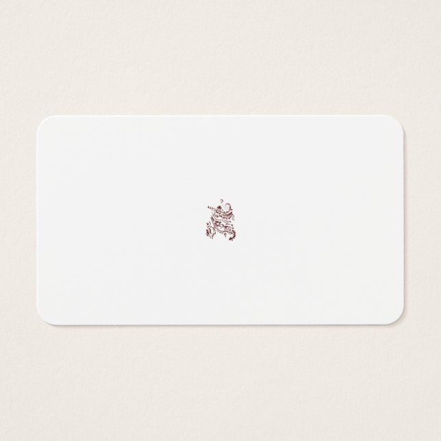 Orangy Red Dekordesign (Vorderseite)