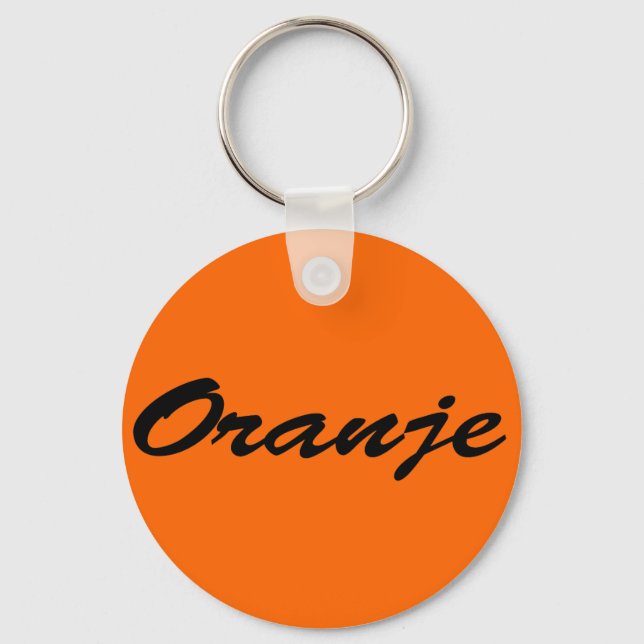Oranje Schlüsselanhänger (Vorderseite)