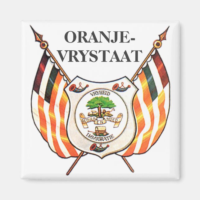 Oranje-Vrystaat Magnet (Vorne)