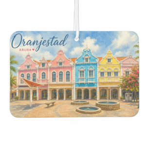 Oranjestad Aruba Karibik Insel Reise Souvenir Autolufterfrischer