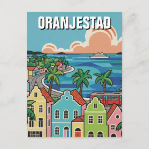 Oranjestad Aruba Reise Postkarte
