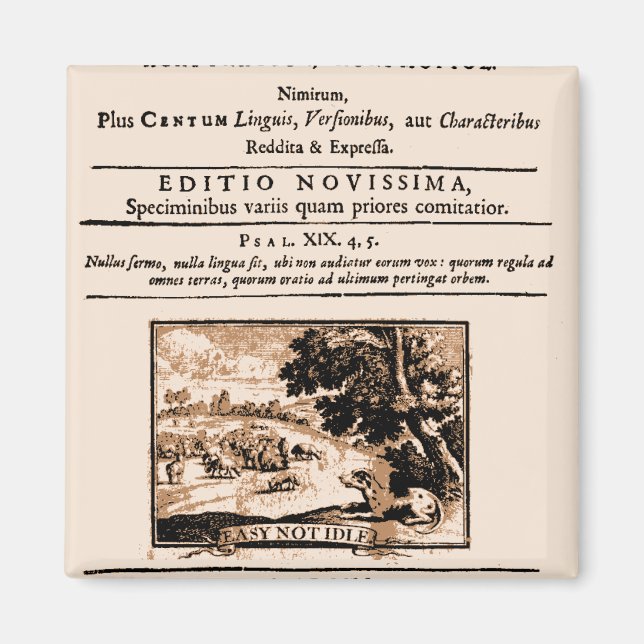 Oratio Dominica Magnet (Vorne)