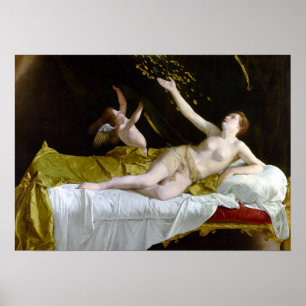 Orazio Gentileschi Danaë and the Shower of Gold Poster
