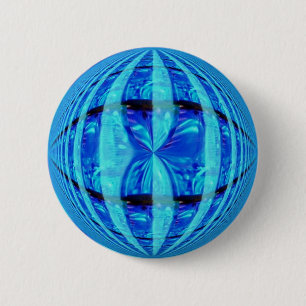 Orb Blue-Taste rund Button