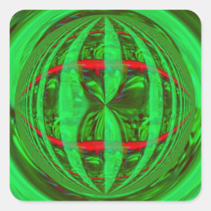 Orb Green Aufkleber