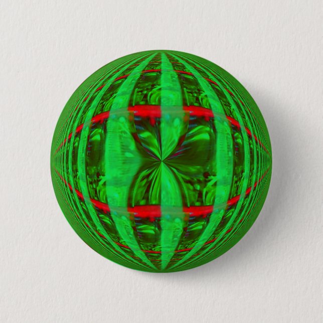 Orb-grüne Taste rund Button (Vorderseite)