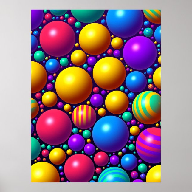 Orb-Kaskadenposter Poster (Vorne)