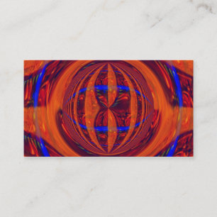 Orb Red Visitenkarte