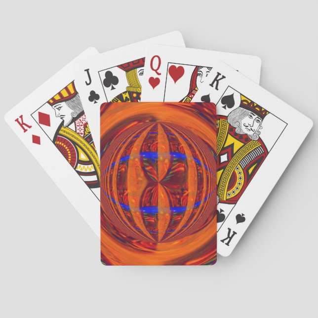 Orb Rote Spielkarten (Rückseite)