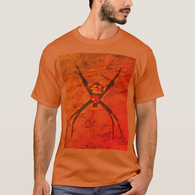 Orb Weaver Orange, T - Shirt (Vorderseite)