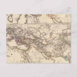 Orbis terrarum regni Persici tempore Postkarte