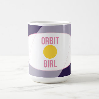 Orbit Girl — 90er Maximalist-Tasse | Retro-Schlafz Kaffeetasse