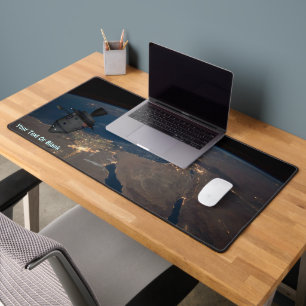 Orbital Dreidel Schreibtischunterlage