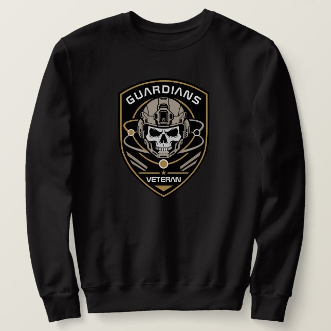 Orbital Guardian Veteran Stolz Abzeichen Sweatshirt (Design vorne)