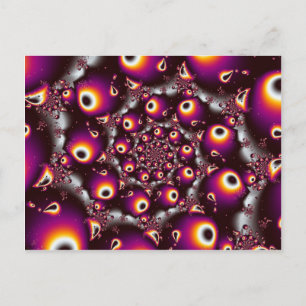 Orbital-Postkarten Postkarte