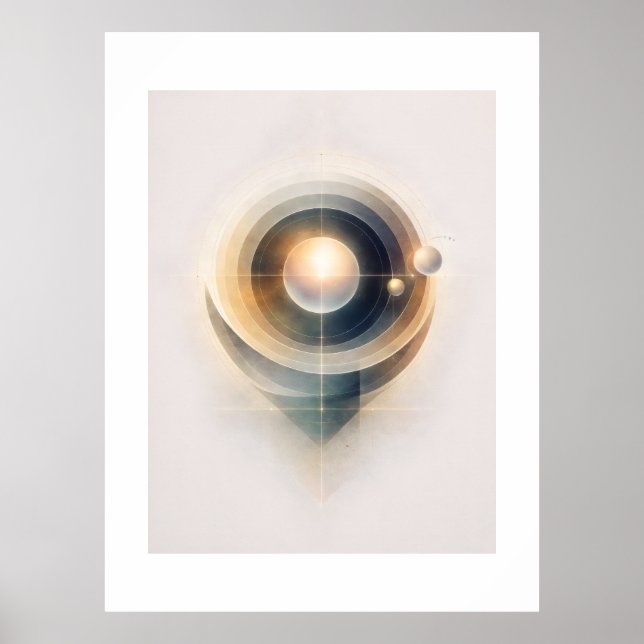 Orbitalachse Poster (Vorne)