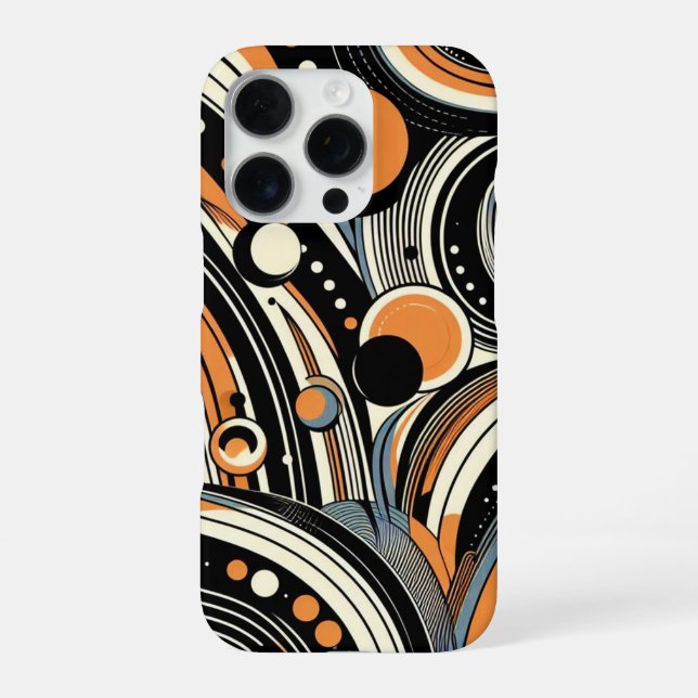 Orbitaler Rhythmus iPhone Hülle (Rückseite)