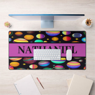 Orbits and Planets Desk Mat Schreibtischunterlage
