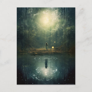 Orbs of Light Postkarte