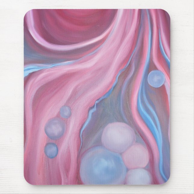 Orbs und Wirbel Mousepad (Vorne)