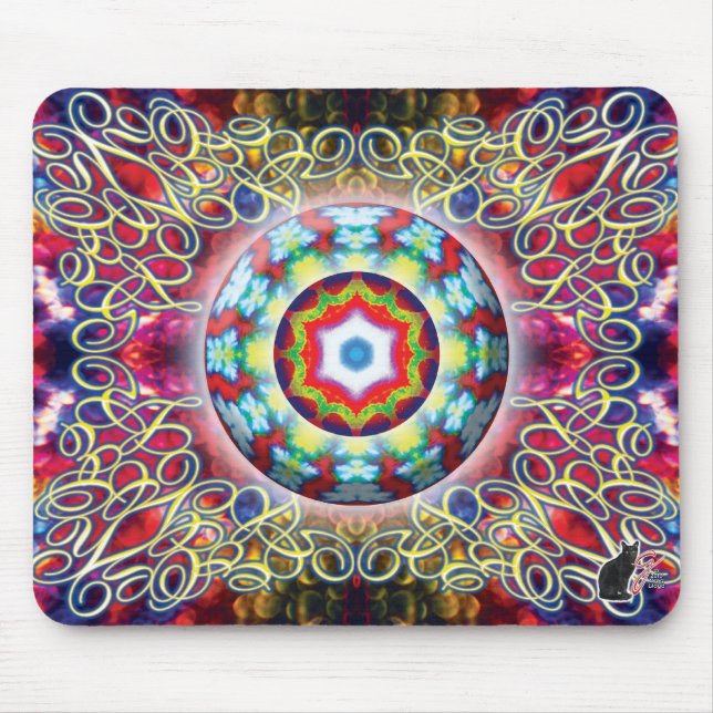 Orbz Kaleid Mouse Pad Mousepad (Vorne)