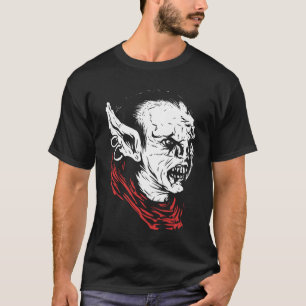 ORC Teufel Grunge Schwarze Kunst Illustration Tren T-Shirt