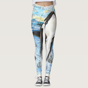 Orca - Antike Karte Leggings