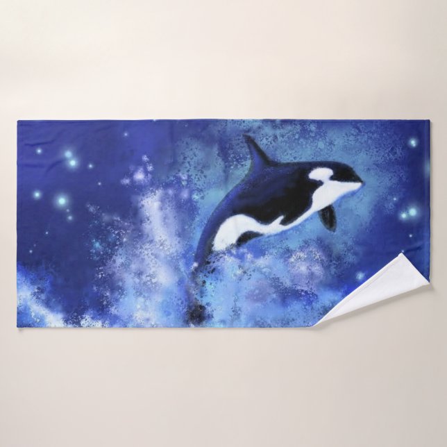 Orca-Badehandtuch-Set Badhandtuch Set (Badehandtuch)
