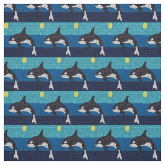 Orca - Cotton Twill Fabric Stoff