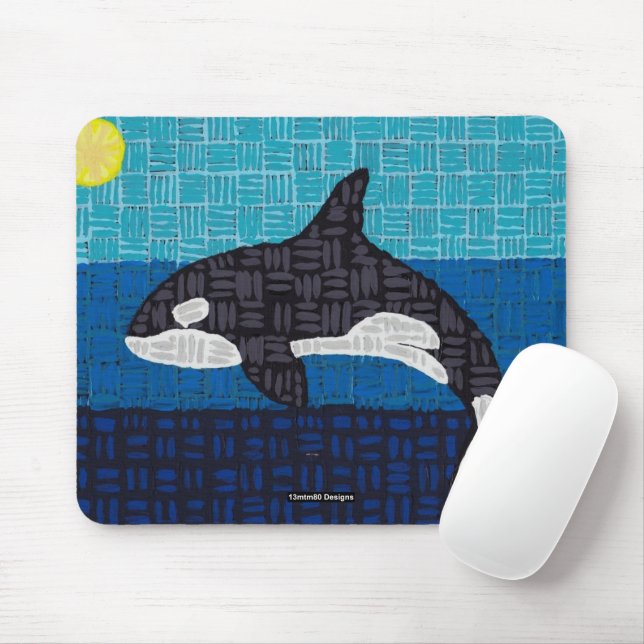 Orca (Einzelstück) - Mauspad (Mit Mouse)