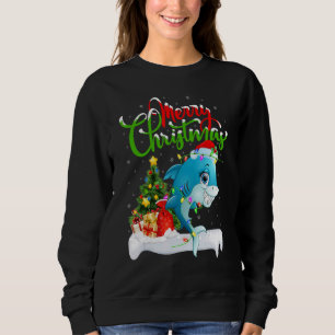 Orca Fisch Lover Xmas Dekorationen Sweatshirt