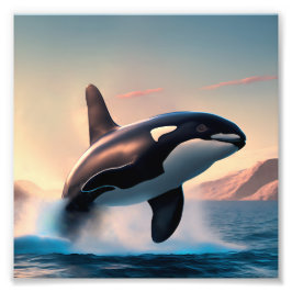 Orca Fotodruck
