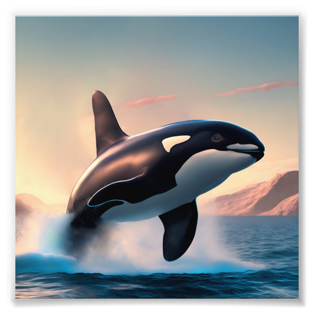 Orca Fotodruck (Vorne)