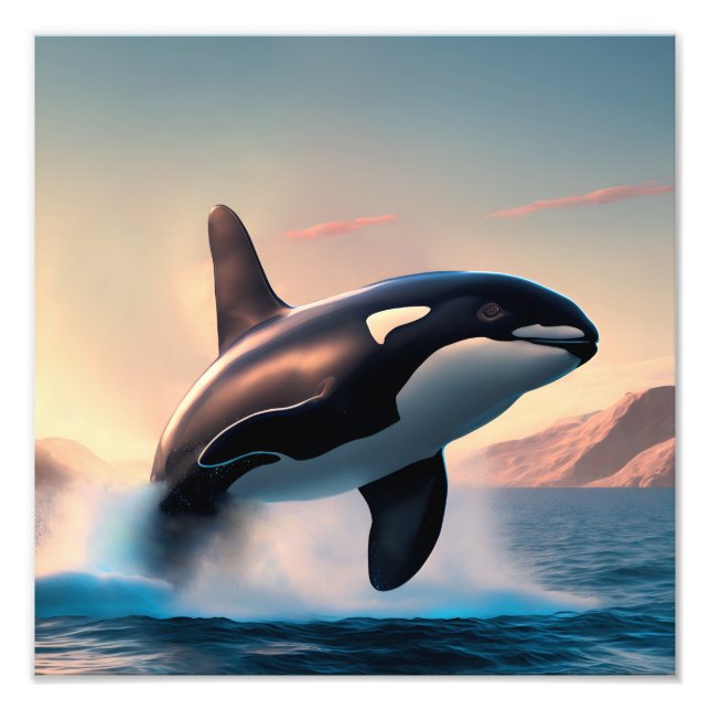 Orca Fotodruck (Vorne)
